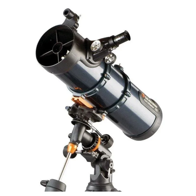 Een prima instap-Newton met 130 mm opening, maar reken erop dat je eerst de equatoriale montering onder de knie moet krijgen.